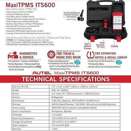 Autel MaxiTPMS ITS600